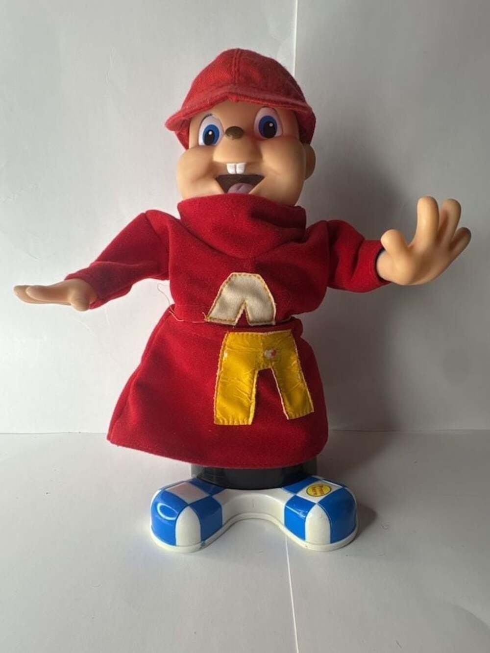 Tested Working Vintage Alvin and the Chipmunks Hula Hoop Singing and Dancing Ani
